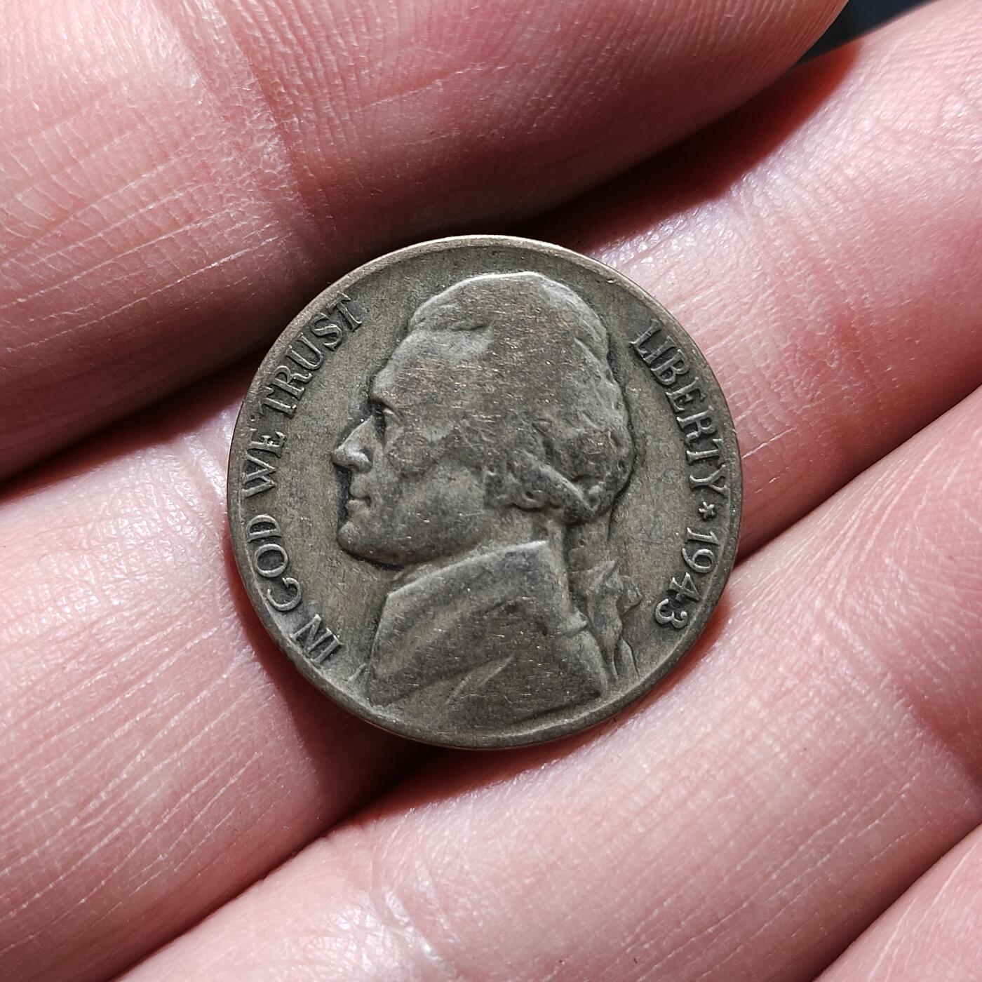 中外钱币第八场 美国1943年5美分