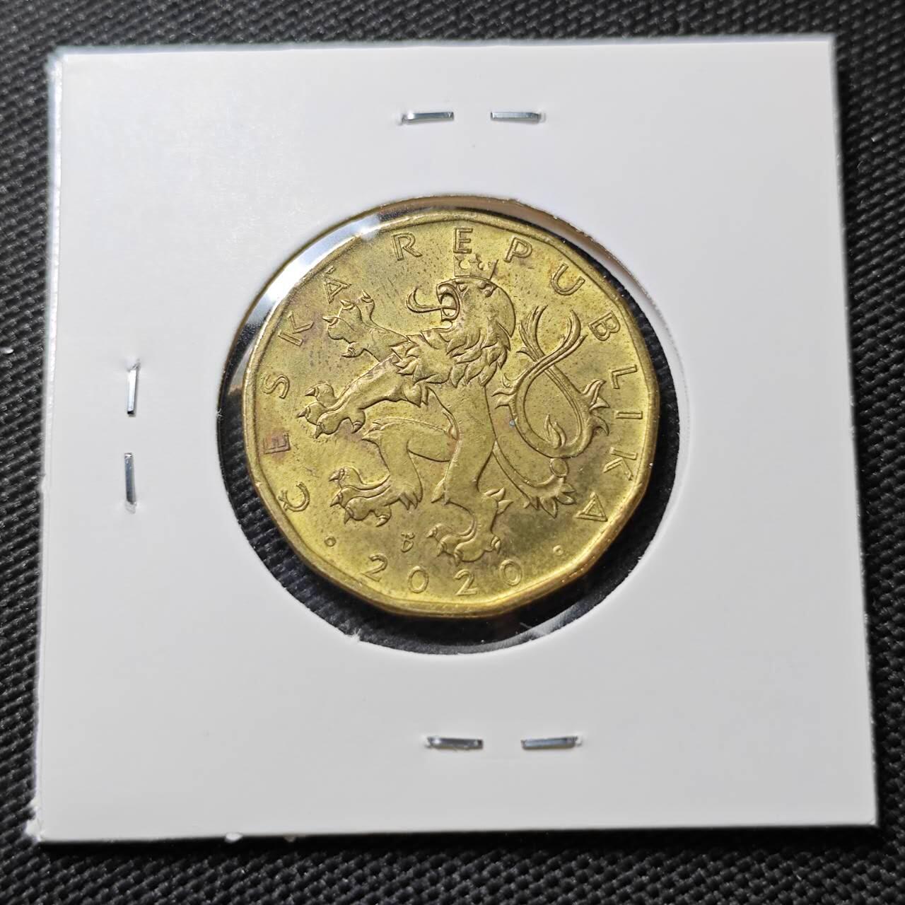 KK钱币收藏小铺   第405期 2月预留时间 周末发货  捷克20克朗 好品