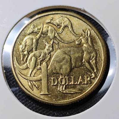 KK钱币收藏小铺   第405期 2月预留时间 周末发货 - 1984澳大利亚1元 