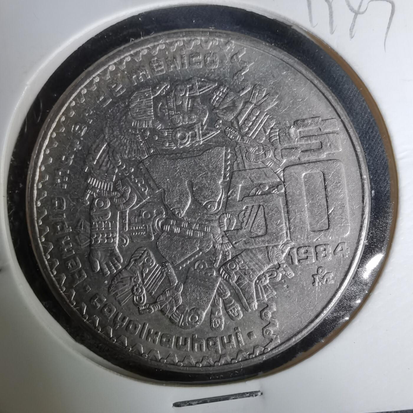 沼泽如烟--第1019场 墨西哥1984年50比索