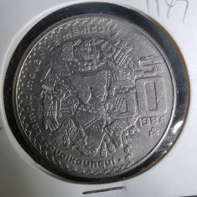 沼泽如烟--第1019场 - 墨西哥1984年50比索