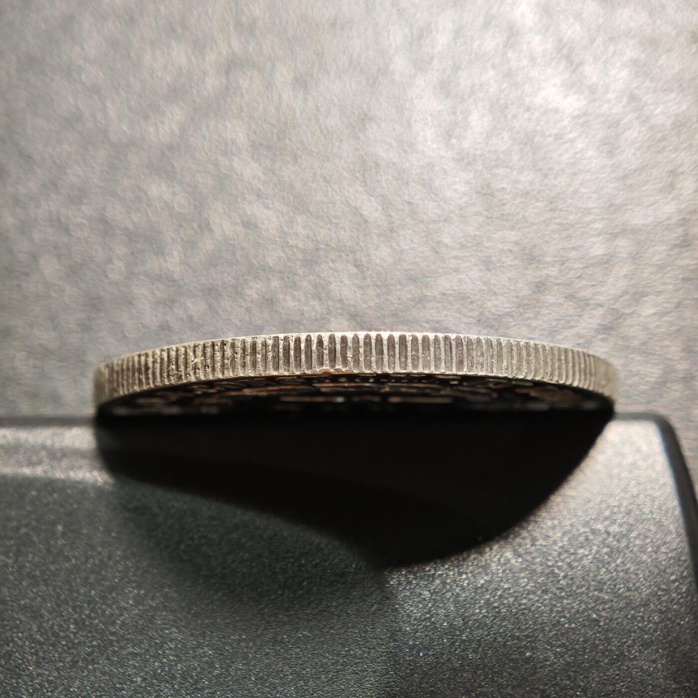 【德藏】世界币章拍卖第167期（拍品征集中~欢迎藏友联系） 1852年 巴西2000瑞斯银币 916银 直径约：35.8mm；重约：25.4g