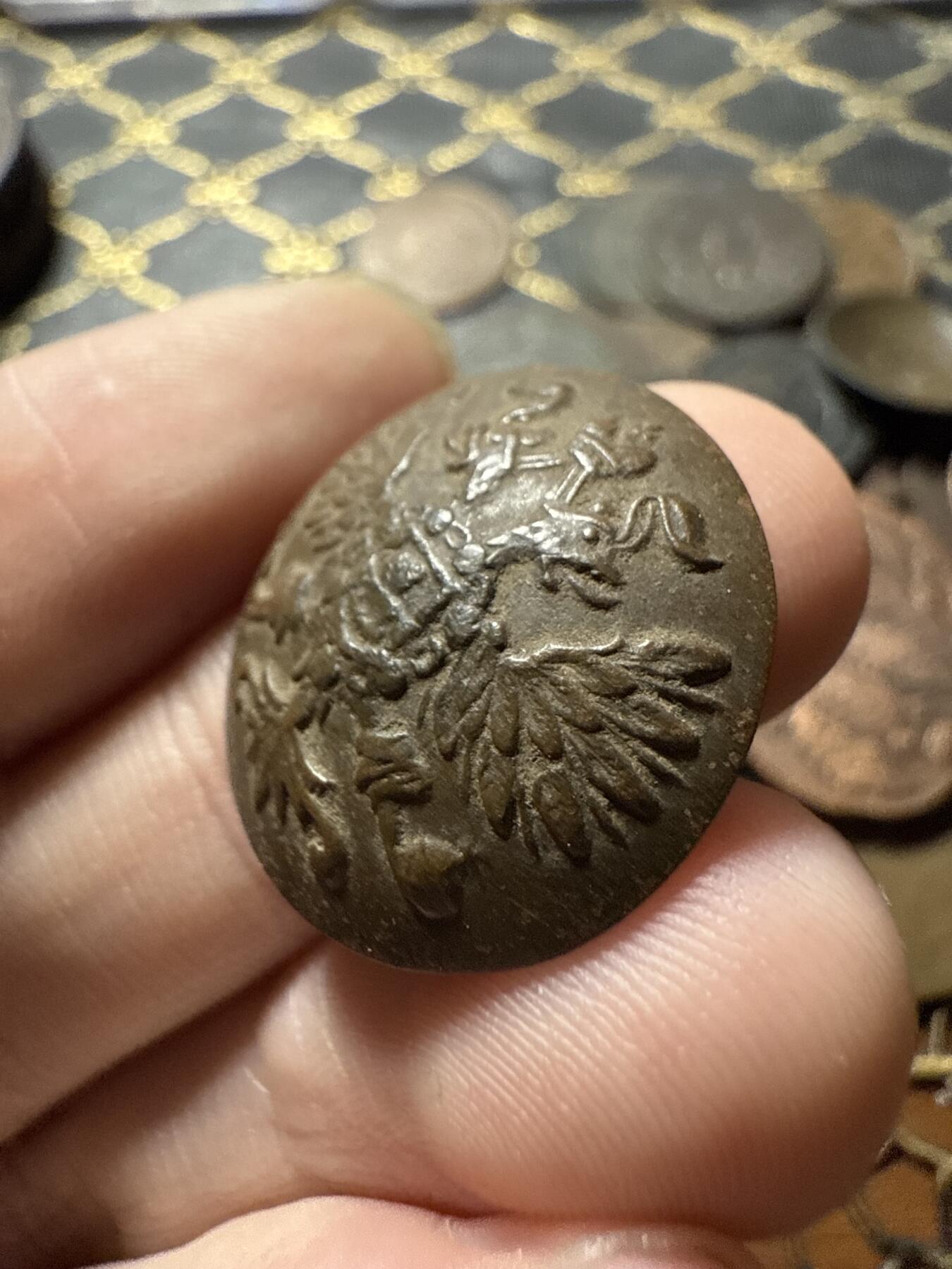 南宋泉阁俄币 外币 国币 专场第二十二期 【送拍无额外佣金】 沙俄 近卫军铜扣 СПБ彼得堡造币厂制造 细节不错 通货好品