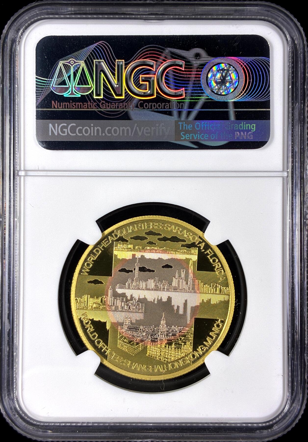 【雨安】【直播拍卖】【第0128期-评级币章】2026-03-14 周六 19:30 (金价1145, 银价22.39) [评级中国] [中国章牌] 2017年 NGC成立30周年纪念章 NGC-PF70UC