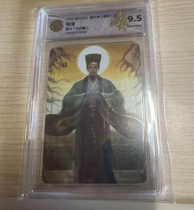 满赠PR！！龙虎卡牌-七八场（满200元包邮，无佣金，每周六结拍，欢迎送拍） - 星光闪评级卡 燎原焱卡 燎原三国豪杰传2 孙启鑫 - 荀彧 9.5G