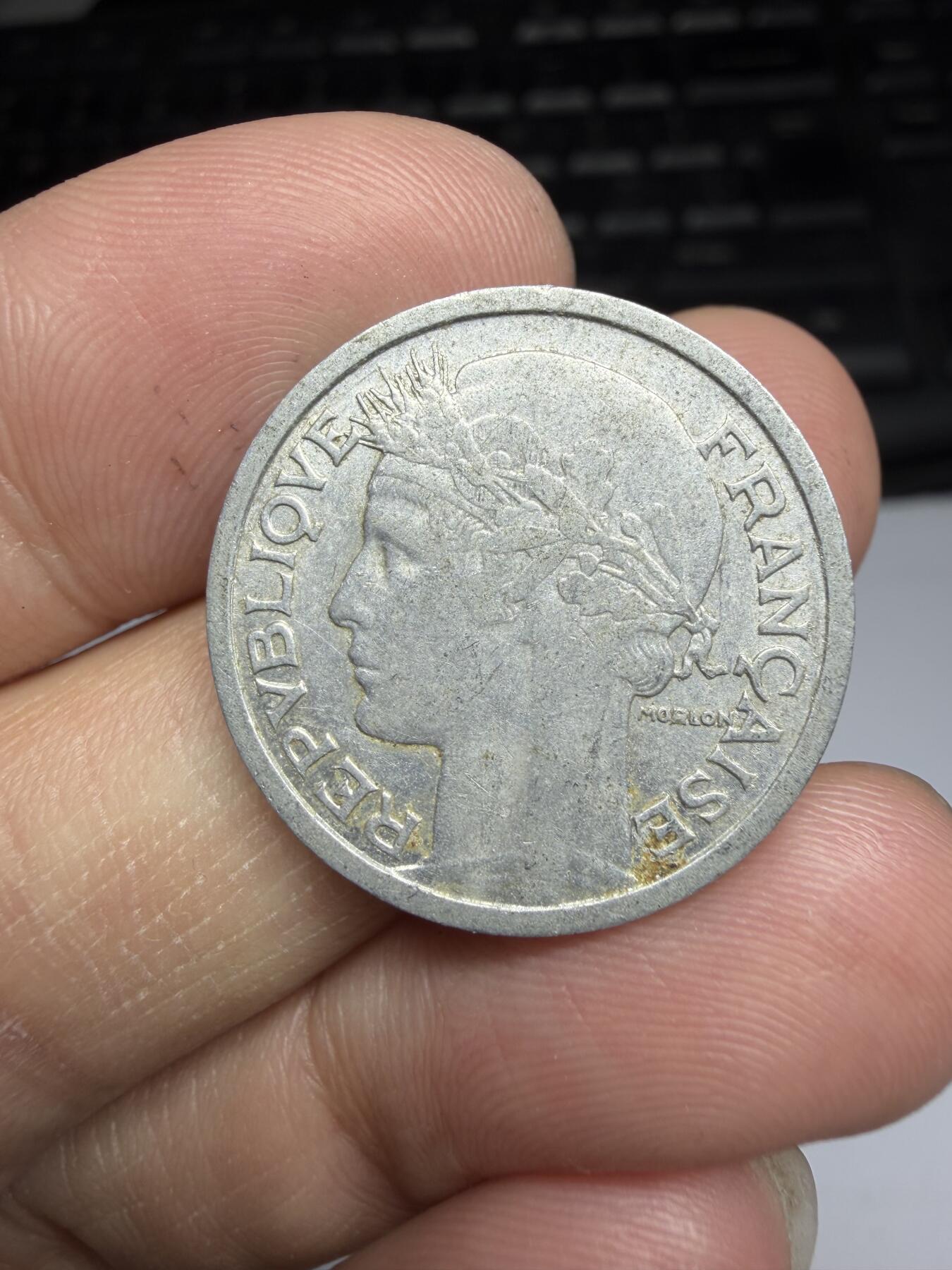 2026年集古藏今外币拍卖第三期-第2场—（总第312拍），可以寄存60天，满160元包邮。 1948年法国1法郎