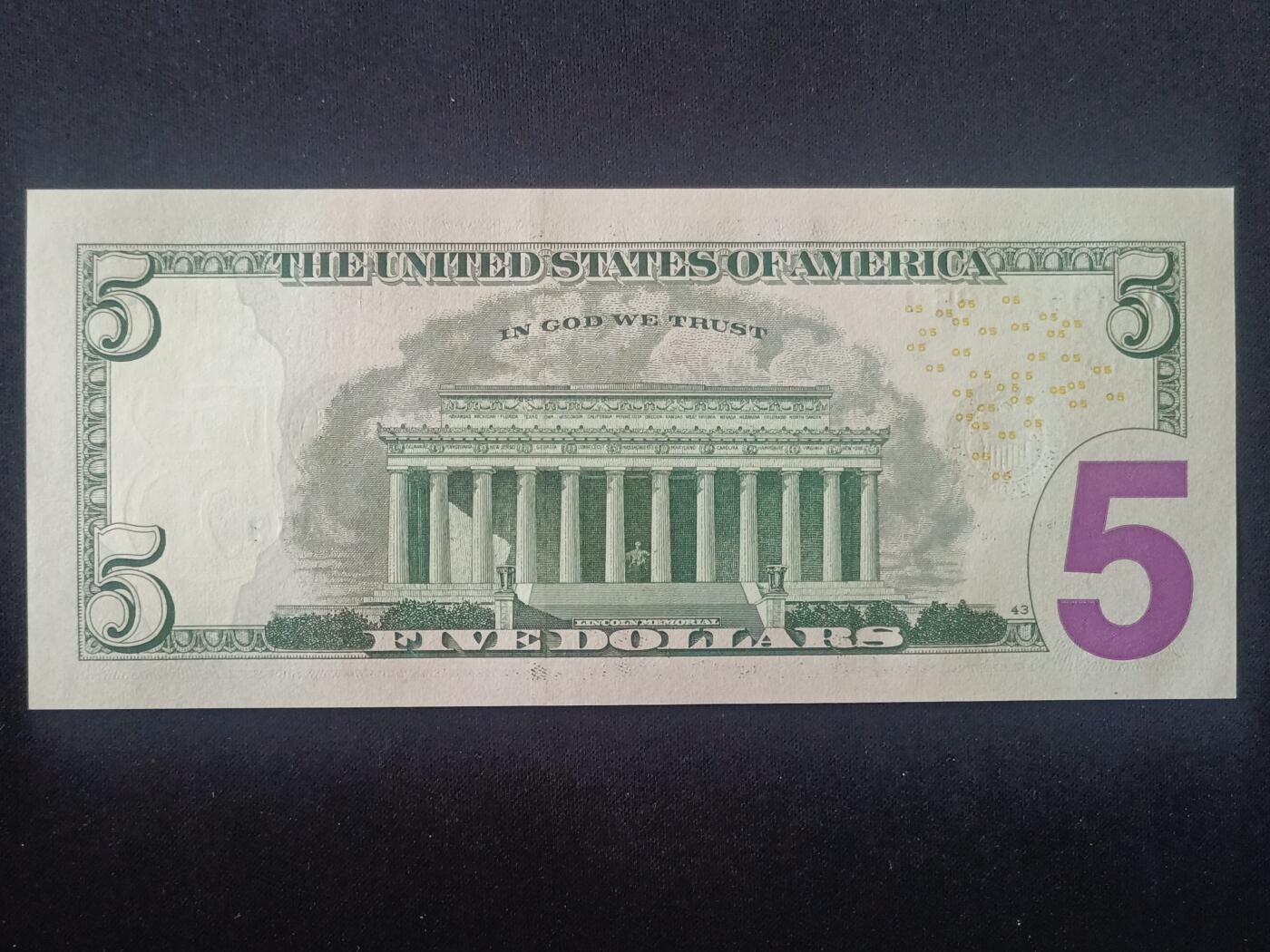 【游宝拍卖】丙午马年第11期 美国-10美元【SERIES-2021 L-旧金山 永恒号 83611195 全新UNC】