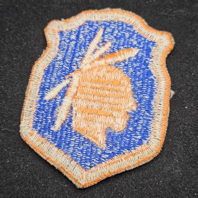 0元起拍勋章 第338期 咸鱼国勋章拍卖专场 3月15日（周日）下午6：00开始 原品ww2时期 美国陆军印第安师臂章