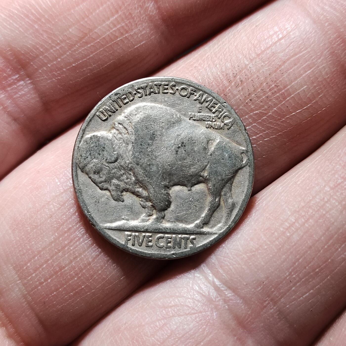 中外钱币第八场 美国印第安人野牛5美分