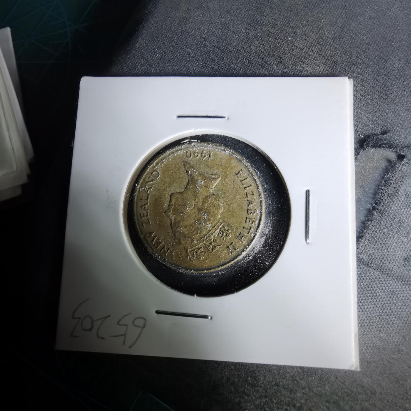 沼泽如烟--第1019场 新西兰1990年一元