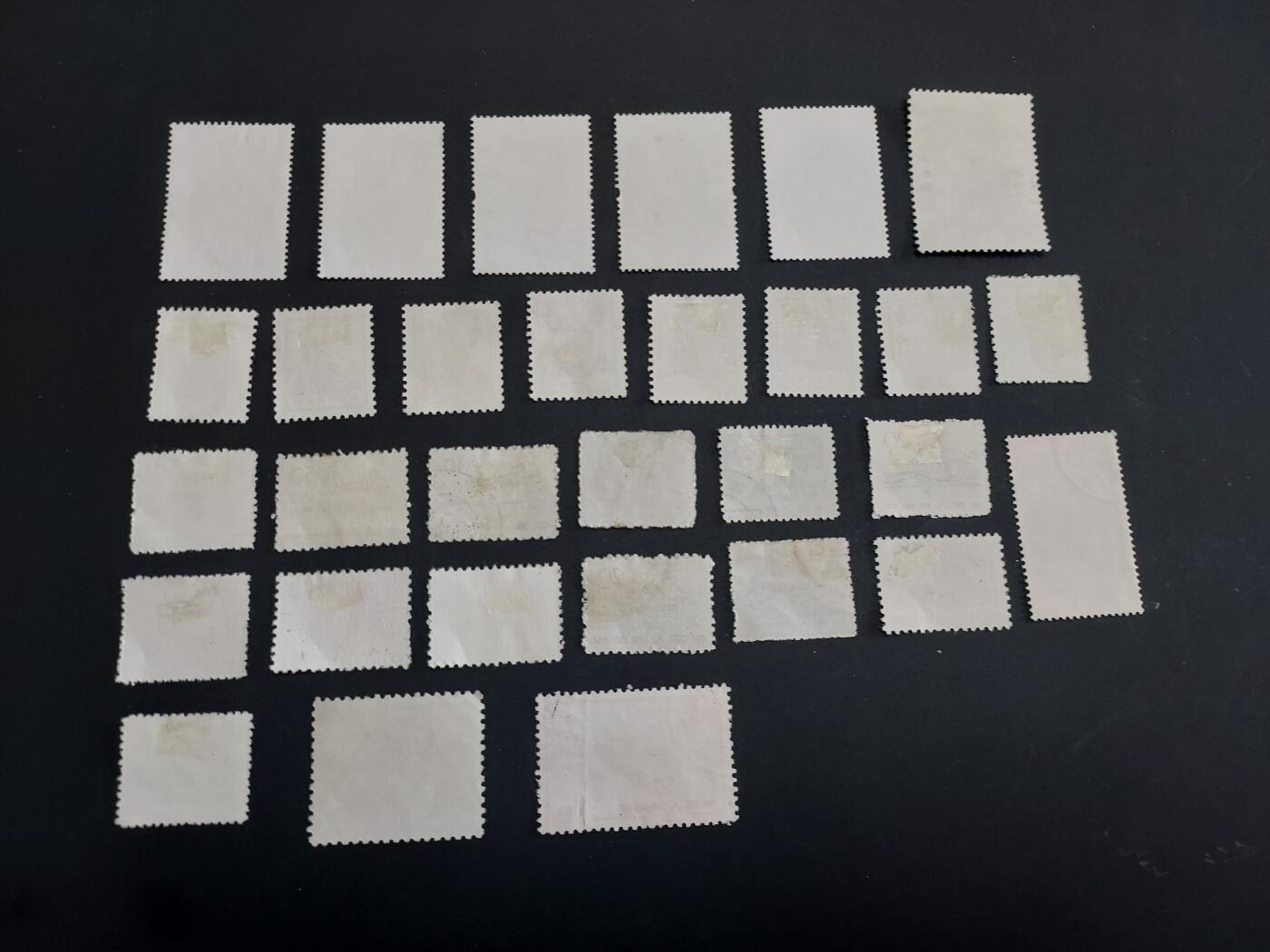 博彦收藏  TM 3月18日 8点邮票专场 全场包邮 普票 旧票30枚，个别瑕疵，大部分上品