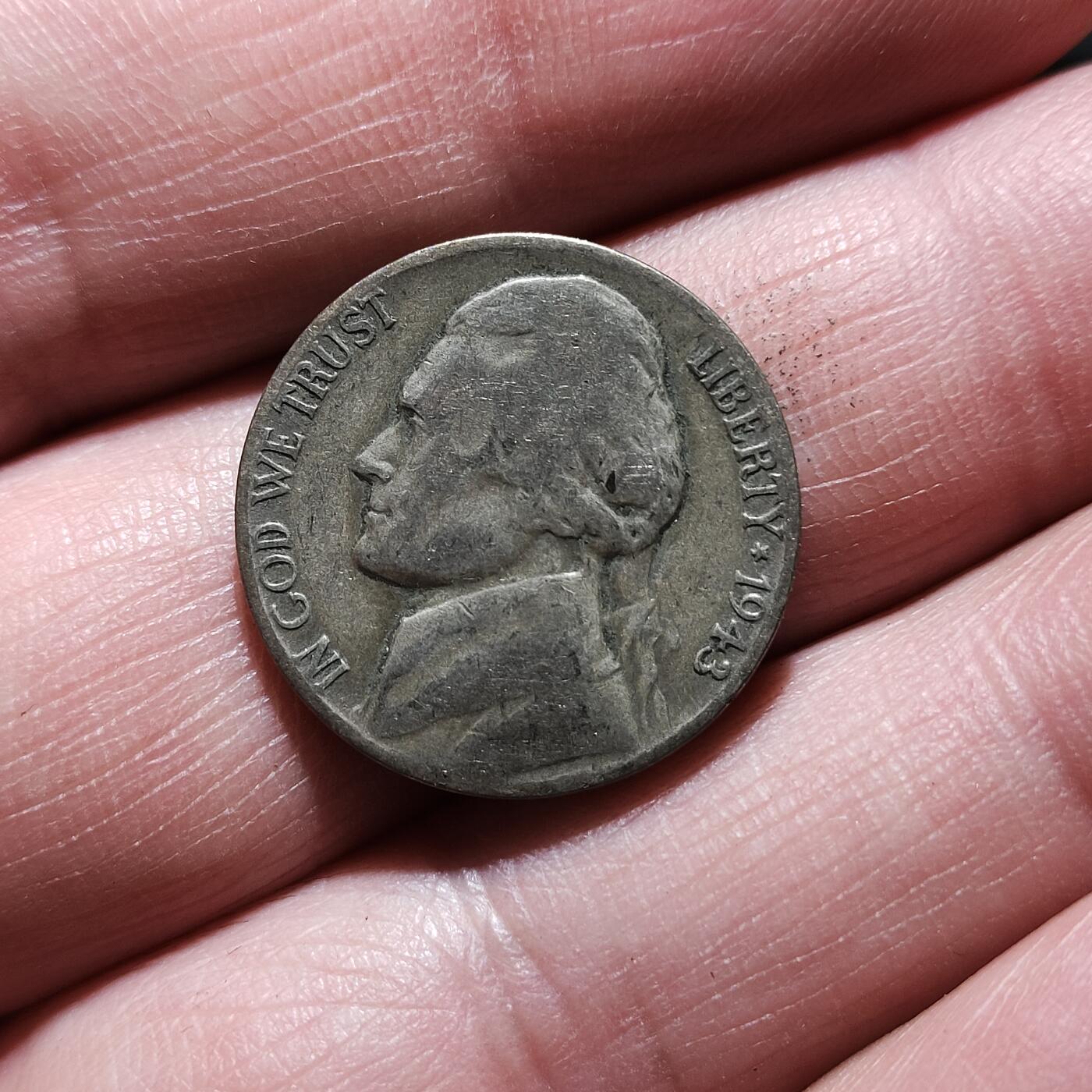 中外钱币第八场 美国1943年5美分