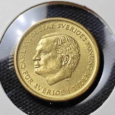 KK钱币收藏小铺   第405期 2月预留时间 周末发货 - 1991瑞典10克朗 