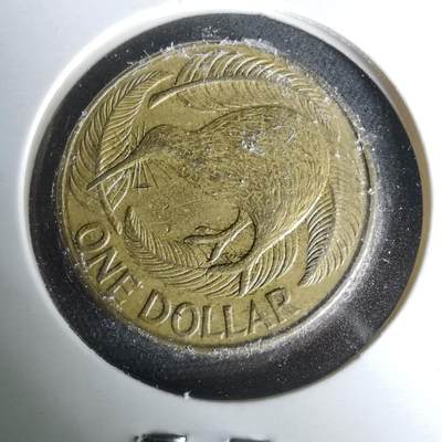 沼泽如烟--第1019场 - 新西兰1990年一元