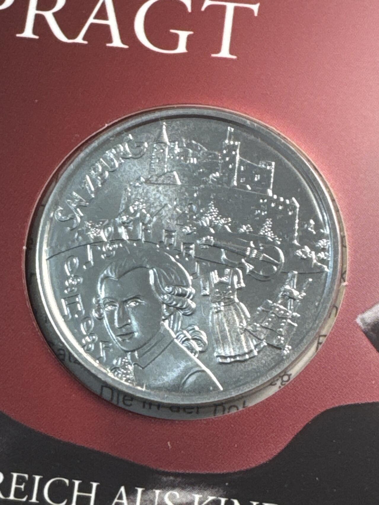 ❤️【币观天下】❤️ 第344期钱币秒杀拍卖场- 2026.3.6周五晚上6点半场 长期征集拍品  奥地利联邦省系列银币 原厂封装卡册(面值10欧，重量17.3克)2014年蒂罗尔