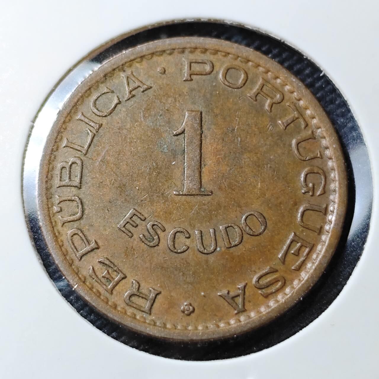 KK钱币收藏小铺   第405期 2月预留时间 周末发货  1972普属安哥拉1埃斯库多