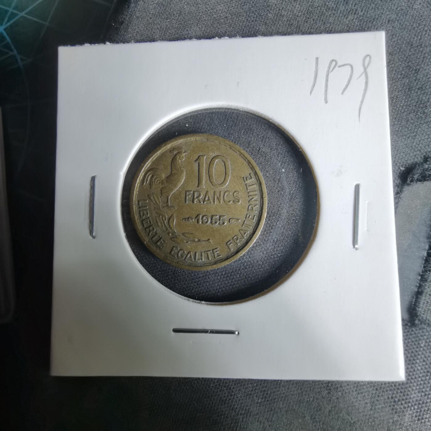 沼泽如烟--第1019场 法国1955年10法郎