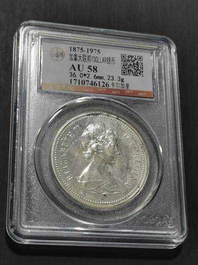 天下钱庄专场欢迎参拍 - 加拿大1加元银币