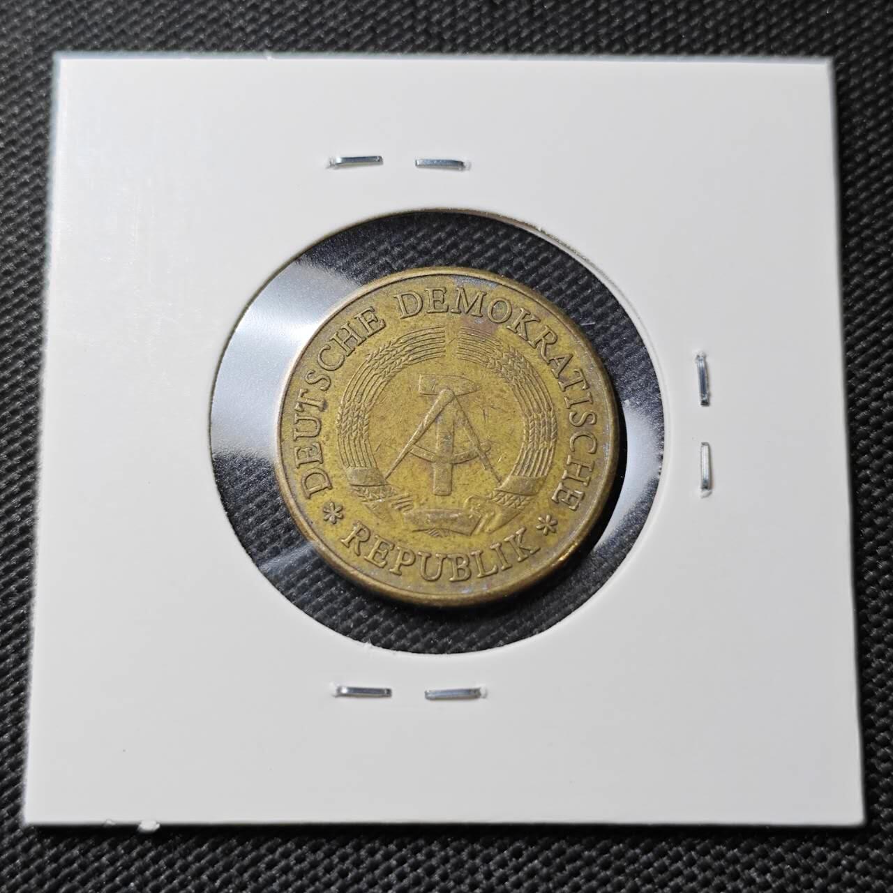 KK钱币收藏小铺   第405期 2月预留时间 周末发货 1972民主德国20芬尼