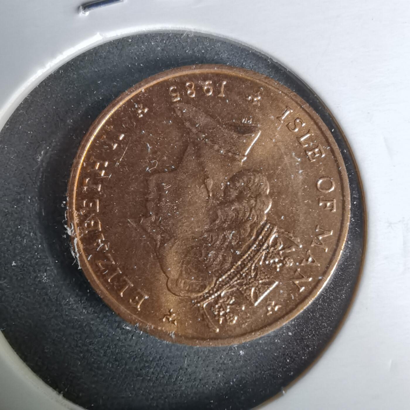 沼泽如烟--第1019场 马恩1985年1便士