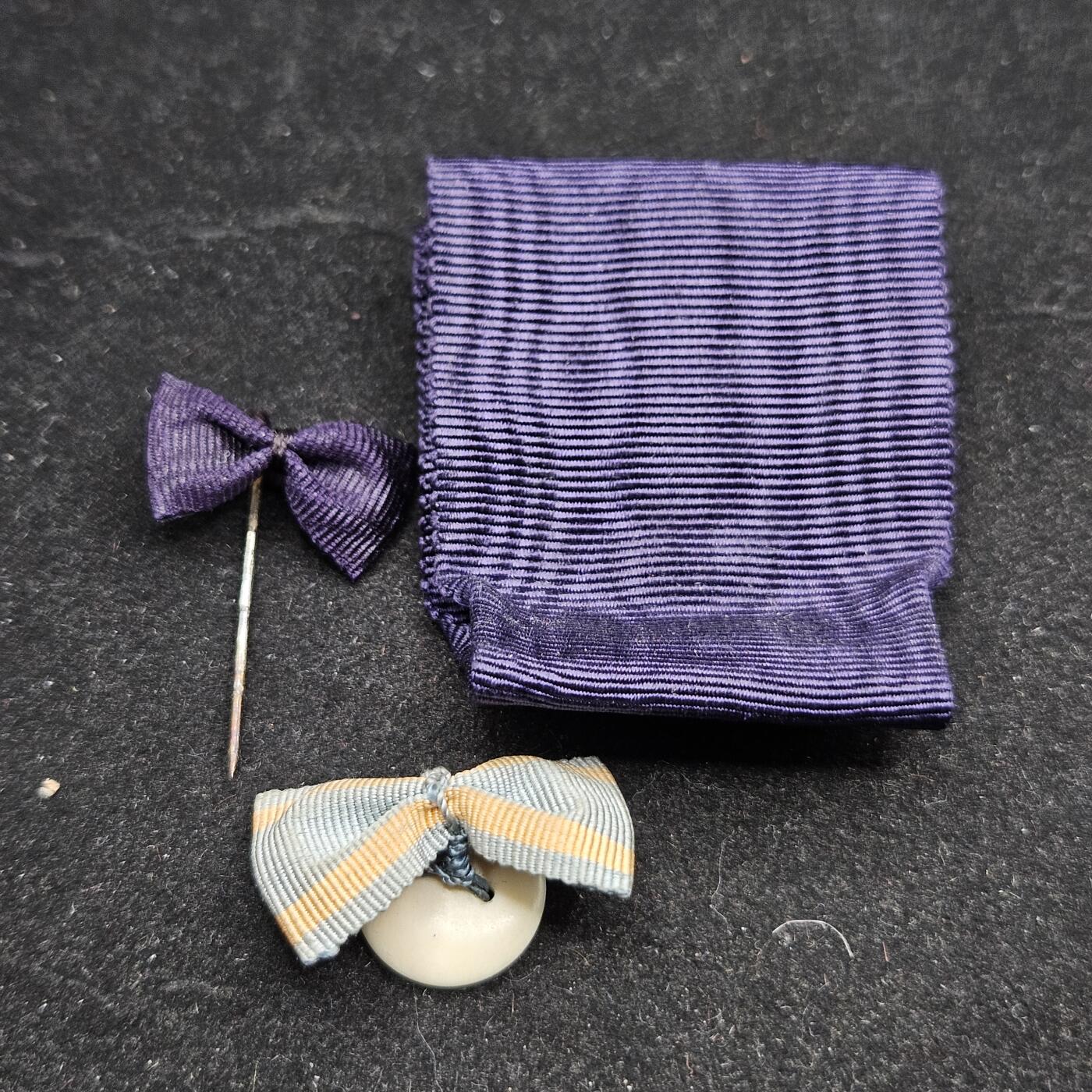 0元起拍勋章 第338期 咸鱼国勋章拍卖专场 3月15日（周日）下午6：00开始 日本略授绶带一组