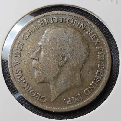 KK钱币收藏小铺   第405期 2月预留时间 周末发货 - 1919英国1便士 