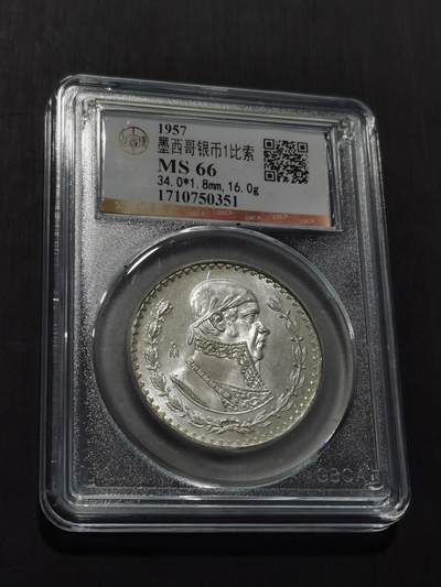 天下钱庄专场欢迎参拍 - 墨西哥一比索银币