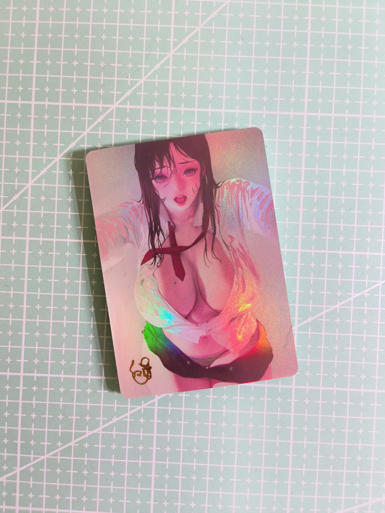 C先生卡牌 第24期  零抽层收拍品，送拍加微私聊 【彩闪】燎原古早《ACG系列》单期全套12张