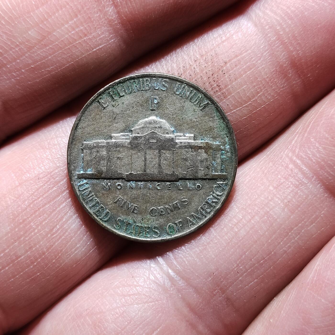 中外钱币第八场 美国1945年5美分