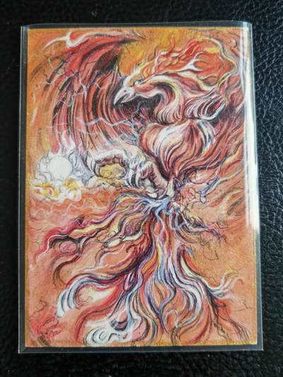 阳大大卡牌拍卖第104期（持续收拍品，周五晚上九点截拍，进群福利早知道） - 【手绘卡】凤凰-画师乌龟-花溪工作室