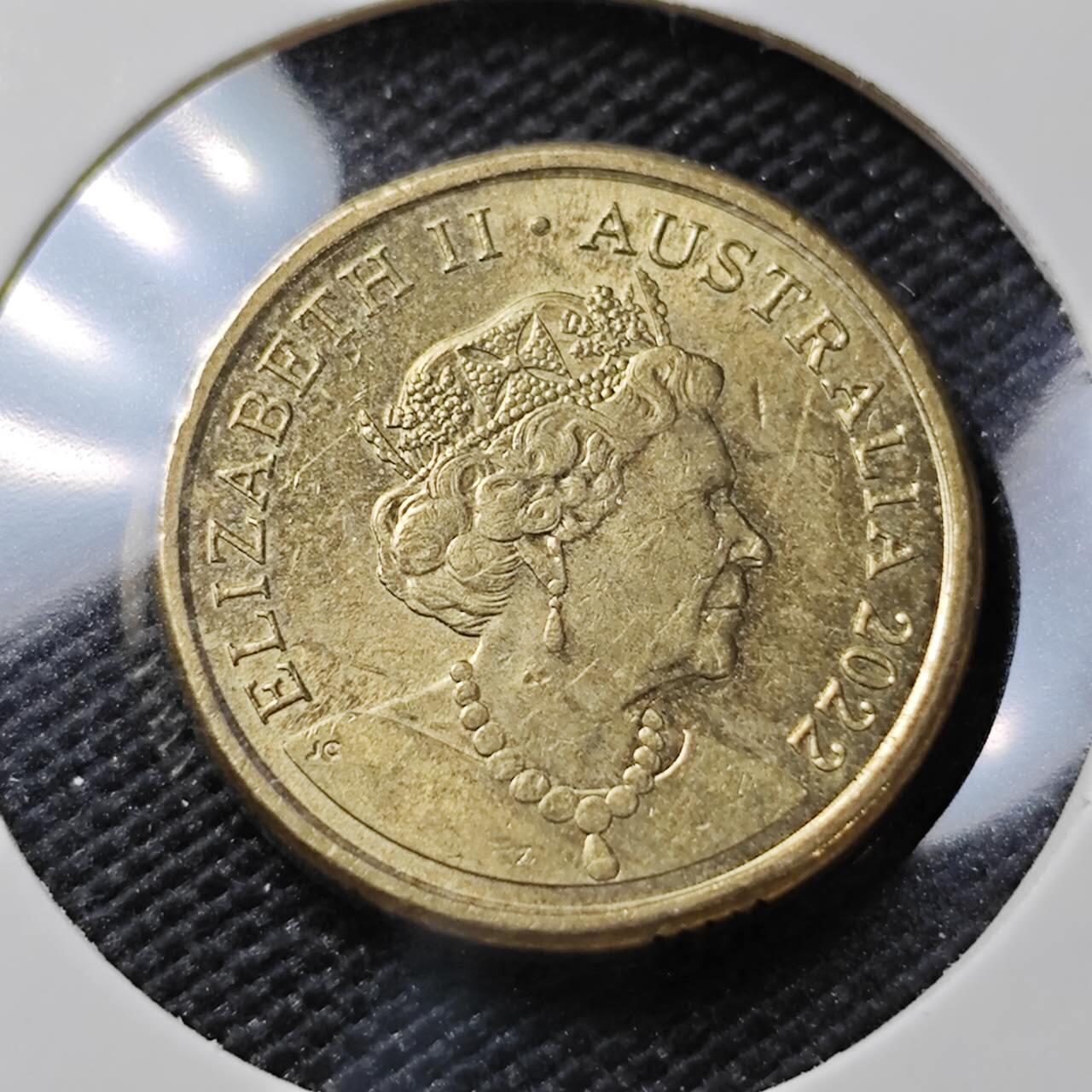 KK钱币收藏小铺   第405期 2月预留时间 周末发货 2022澳大利亚土著人2元 