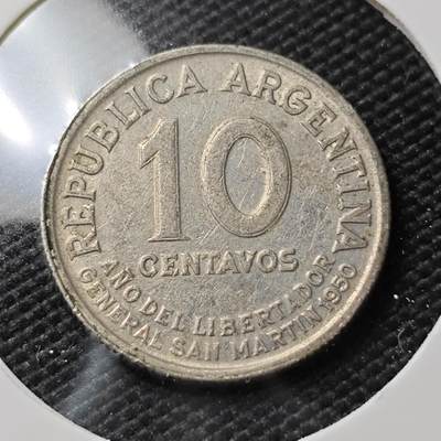 KK钱币收藏小铺   第405期 2月预留时间 周末发货 -  阿根廷10分纪念币