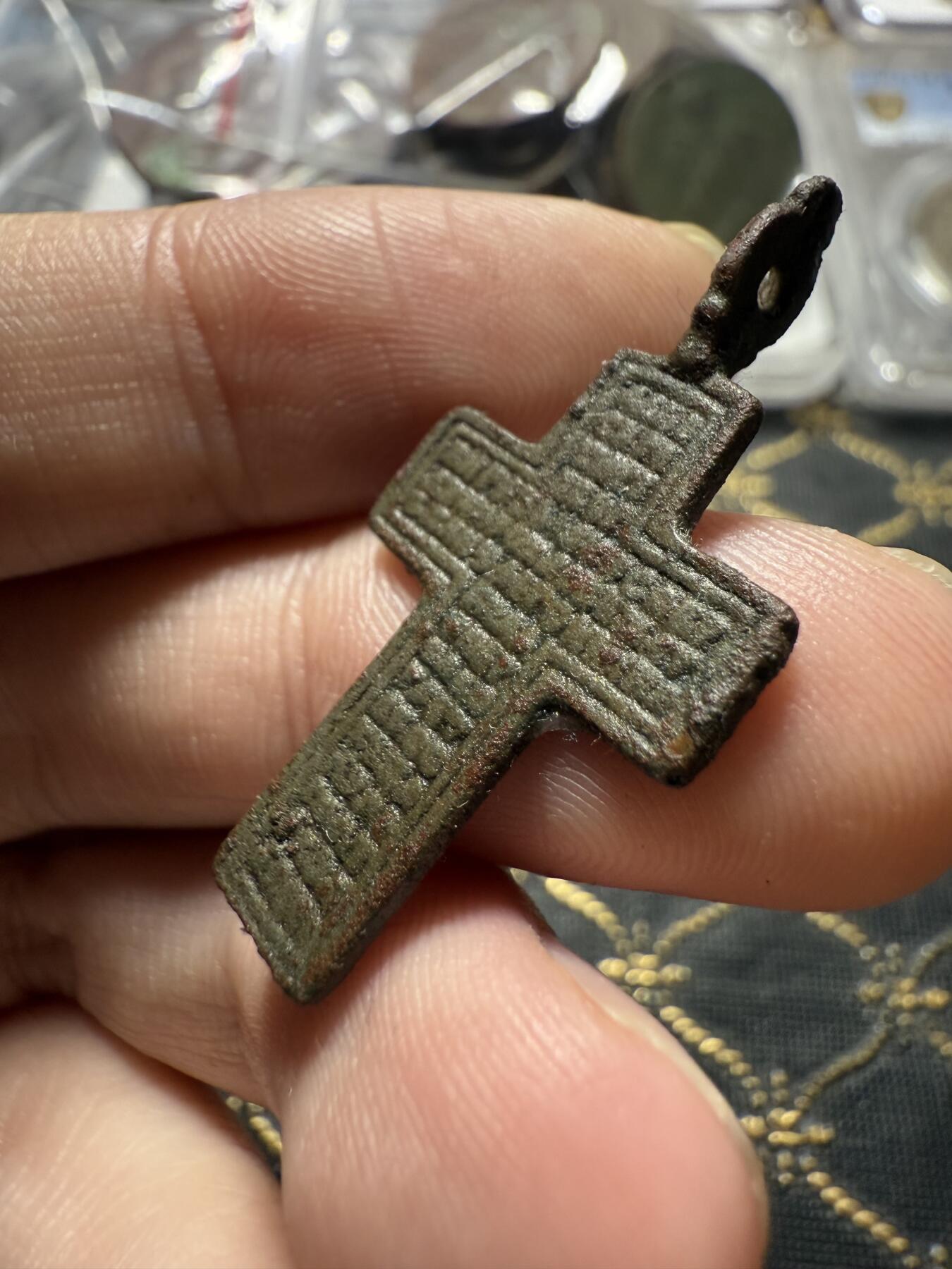 南宋泉阁俄币 外币 国币 专场第二十二期 【送拍无额外佣金】 沙俄 东正教铜十字架 中等个头 品相还可以 通货好品