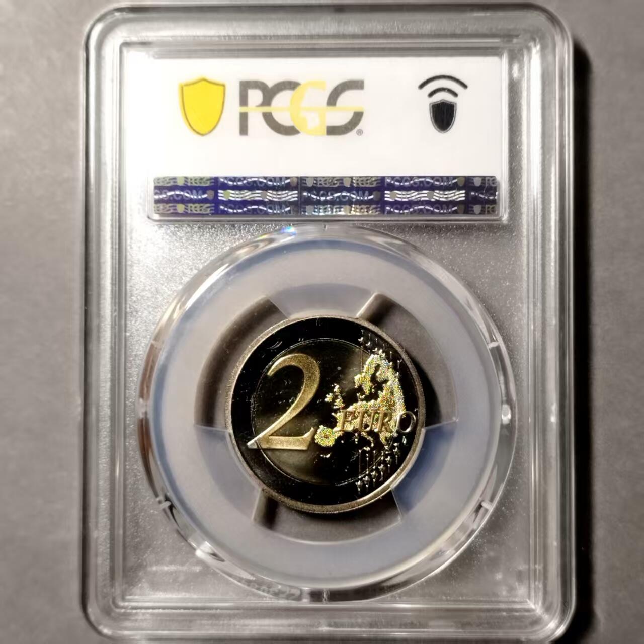 长老汇马年精选第八场拍卖 德国2019年精制纪念币，柏林墙倒塌30周年，经典主题  PCGS PF69DCAM，冠军分，同分5枚，收藏佳品，非常少见