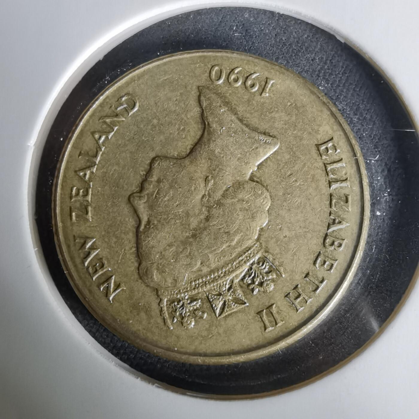 沼泽如烟--第1019场 新西兰1990年一元