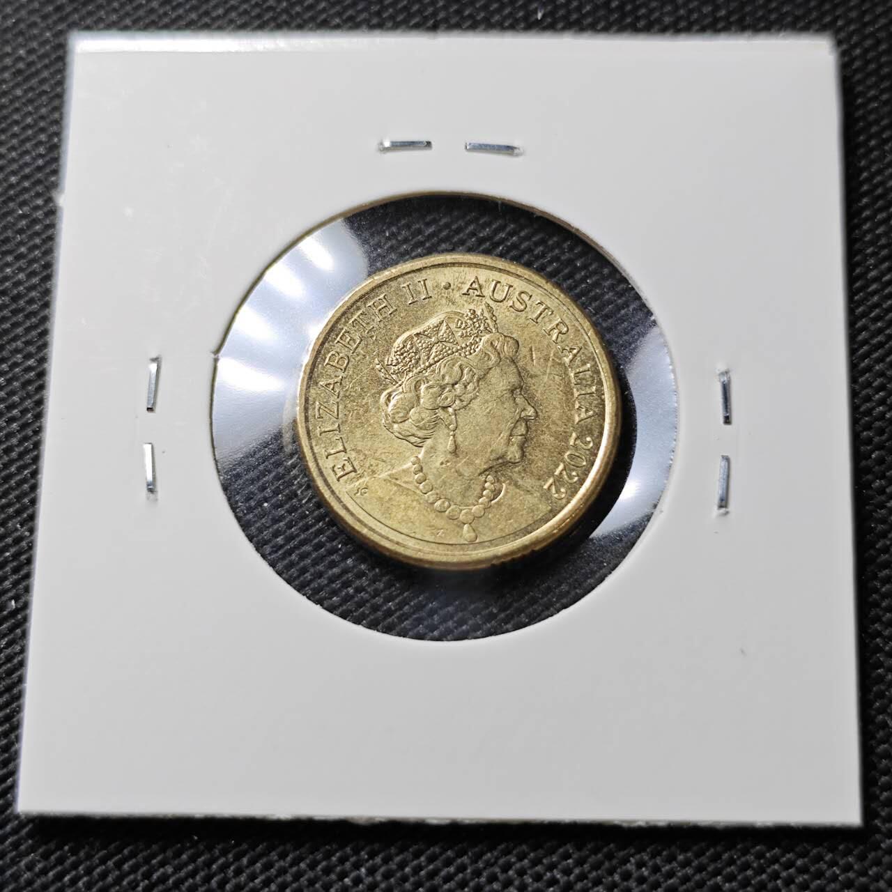 KK钱币收藏小铺   第405期 2月预留时间 周末发货 2022澳大利亚土著人2元 