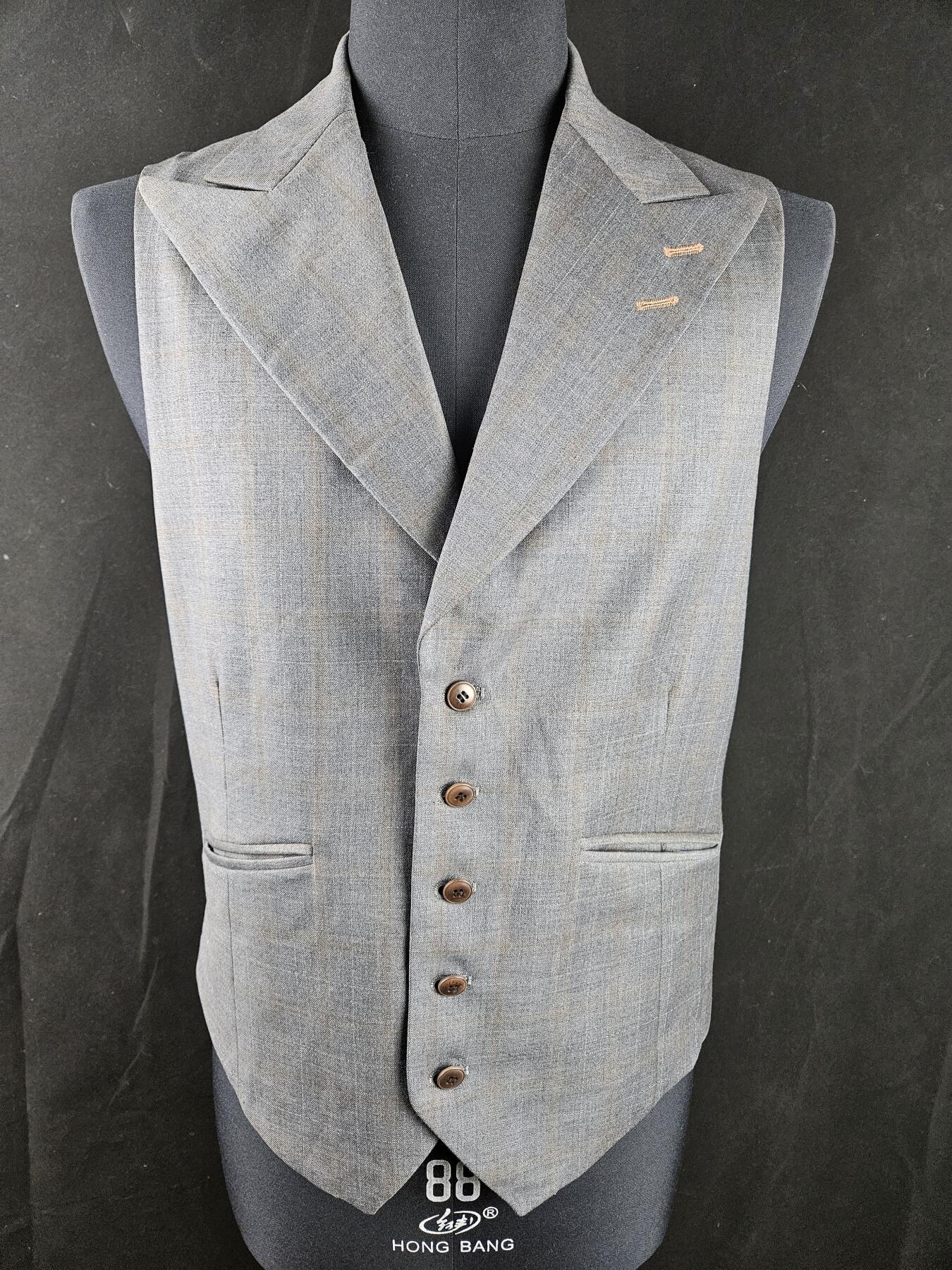 0元起拍勋章 第338期 咸鱼国勋章拍卖专场 3月15日（周日）下午6：00开始 中古马甲 胸围96 衣长62