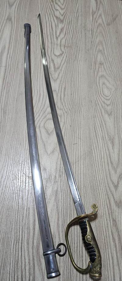 0元起拍勋章 第338期 咸鱼国勋章拍卖专场 3月15日（周日）下午6：00开始 合法未开刃 明治19式尉官指挥刃