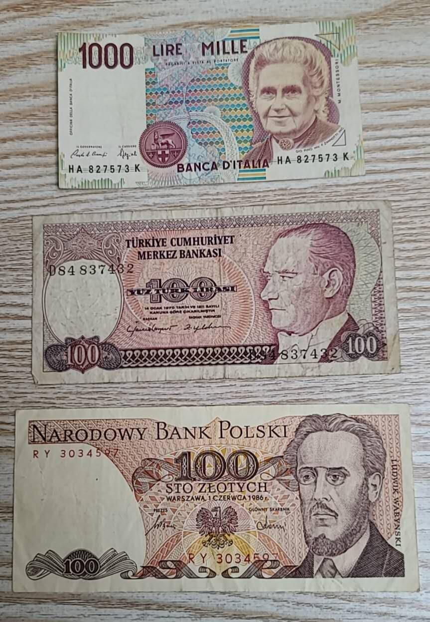 【币将精彩】纸币杂项拍卖（2026-3-15） 外币旧票3枚