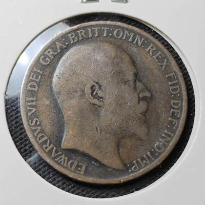 KK钱币收藏小铺   第405期 2月预留时间 周末发货 -  英国1便士铜币