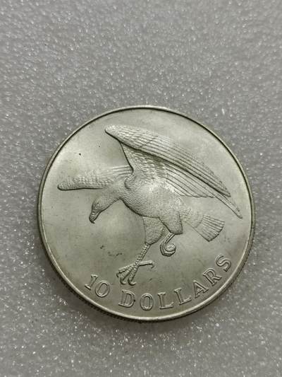 天下钱庄专场欢迎参拍 - 新加坡海鹰10元银币