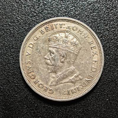 【德藏】世界币章拍卖第167期（拍品征集中~欢迎藏友联系） - 1927年 澳大利亚国会大厦开幕1弗洛林纪念银币 925银 直径约：27.2mm；重约：11.2g