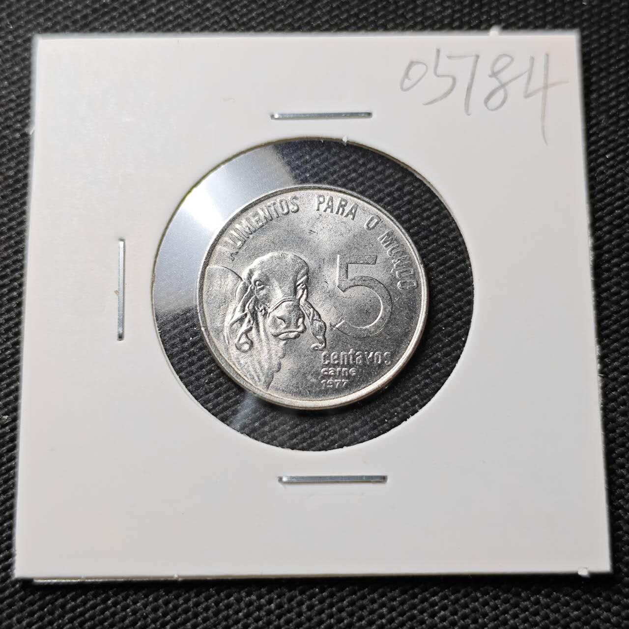 KK钱币收藏小铺   第405期 2月预留时间 周末发货  巴西5分农粮纪念币