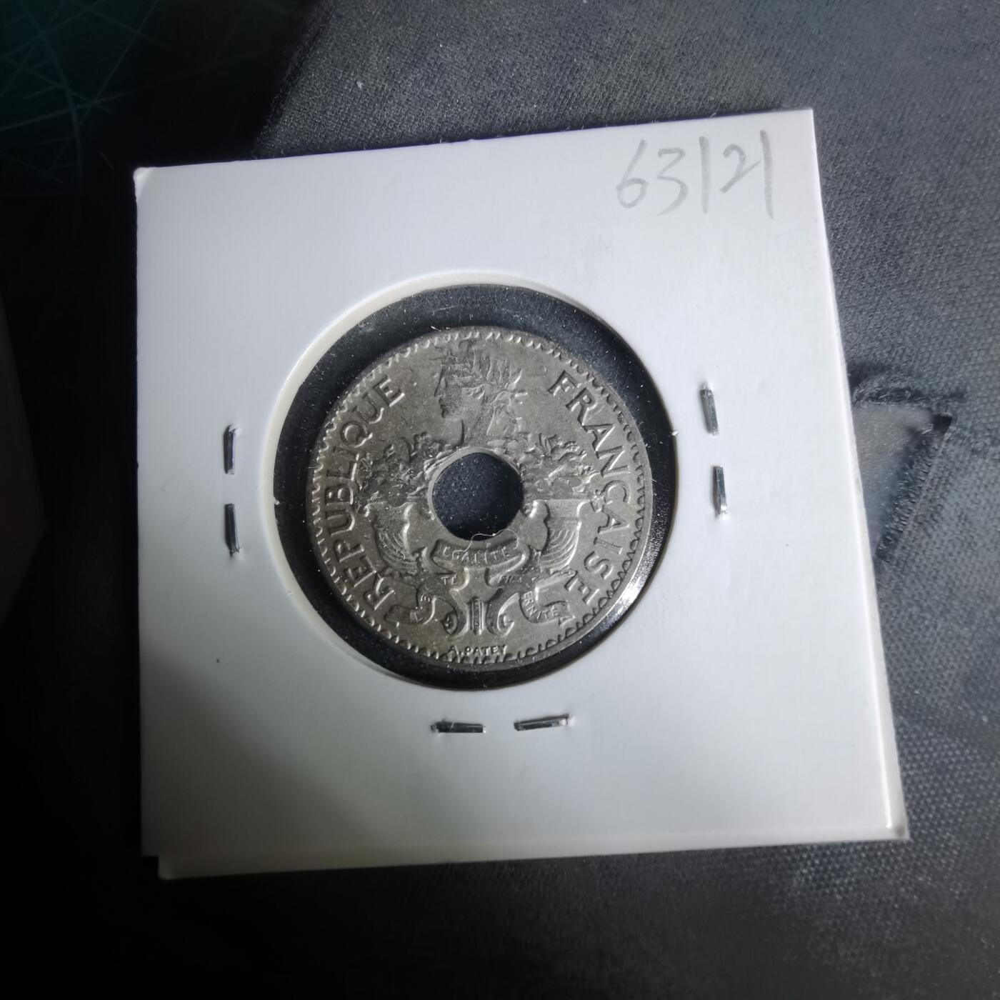 沼泽如烟--第1019场 法属印度支那1938年五分