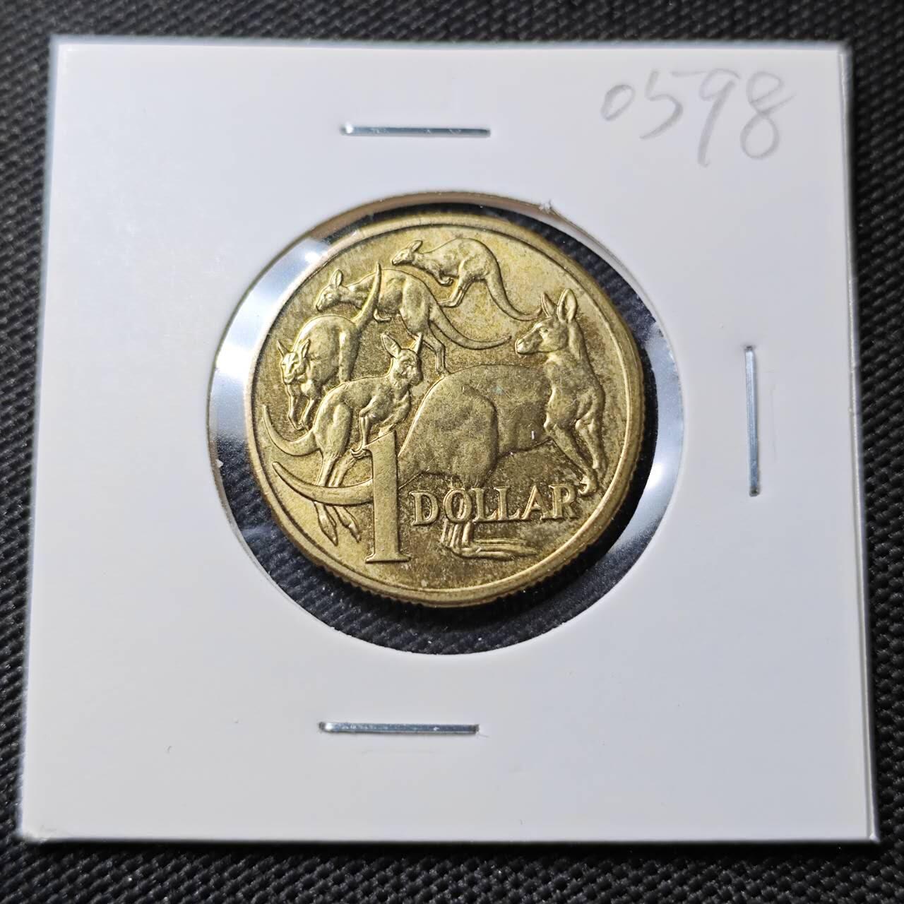 KK钱币收藏小铺   第405期 2月预留时间 周末发货 1984澳大利亚1元 