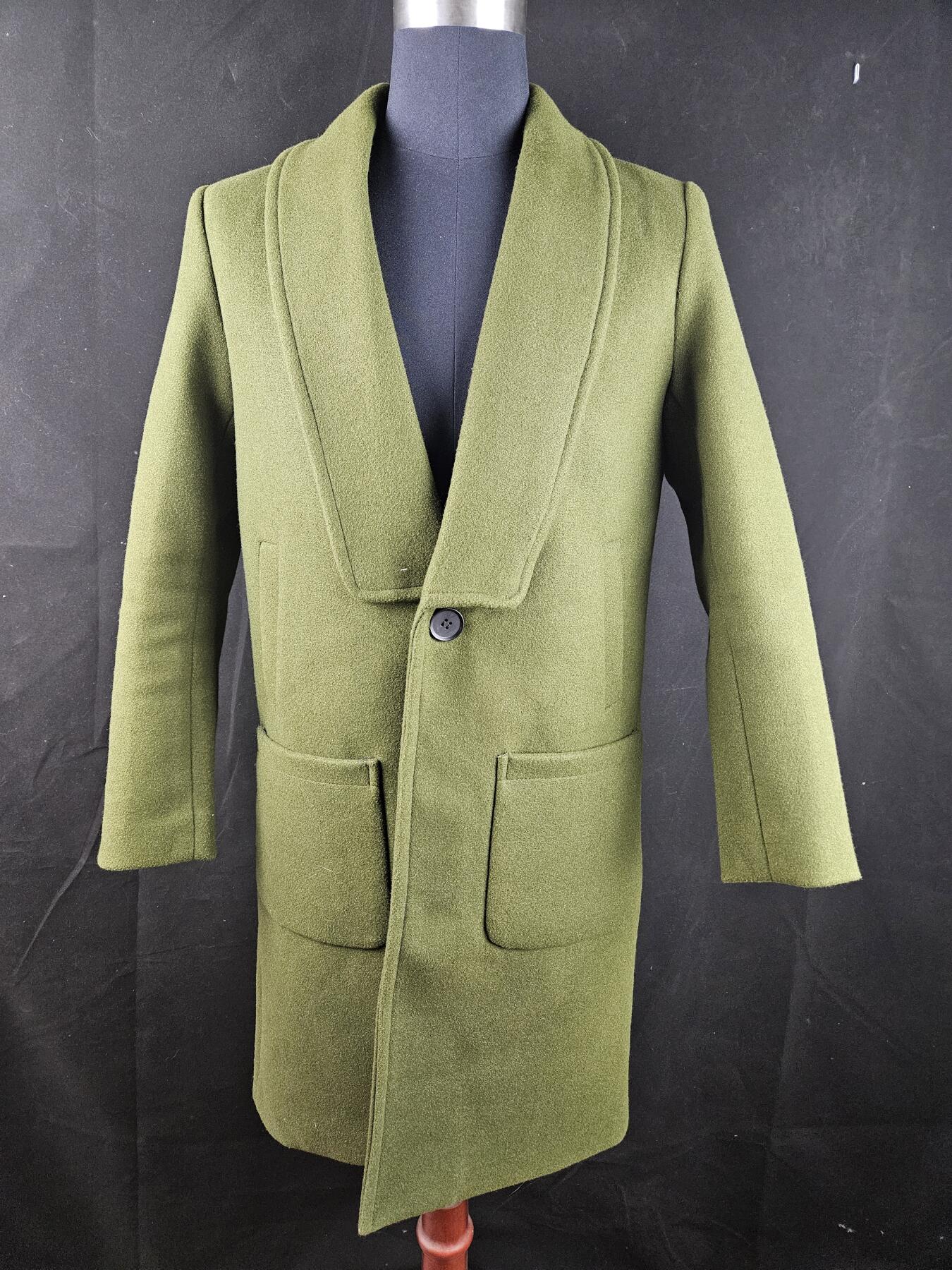 0元起拍勋章 第338期 咸鱼国勋章拍卖专场 3月15日（周日）下午6：00开始 古着大衣 胸围100 肩宽42 衣长95 袖长58