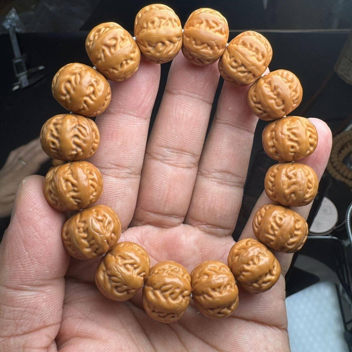 猴头精雕粗筋八棱