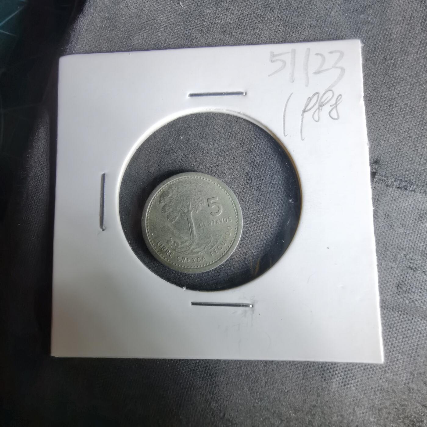 沼泽如烟--第1019场 危地马拉1977年五分