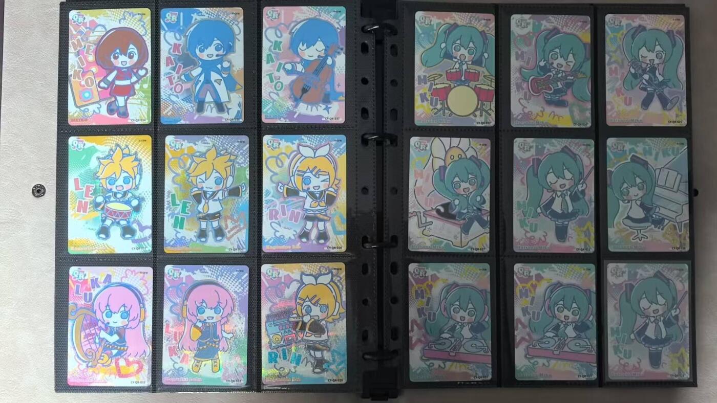 满赠PR！！龙虎卡牌-七八场（满200元包邮，无佣金，每周六结拍，欢迎送拍） 卡游初音未来 (Qr23张  Str2张  sr1张  r11张，合计37张)