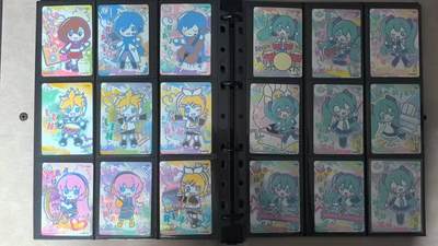 戴老五虎✘权五虎！！龙虎卡牌-七八场（满200元包邮，无佣金，每周六结拍，欢迎送拍） - 卡游初音未来 (Qr23张  Str2张  sr1张  r11张，合计37张)